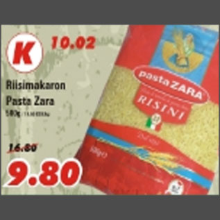 Allahindlus - Riisimakaron Pasta Zara