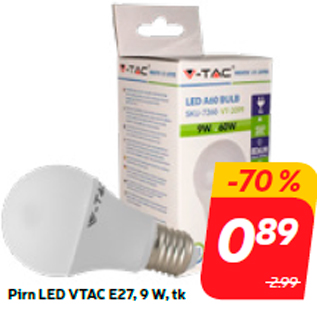 Скидка - Лампы LED E27, 9 Вт