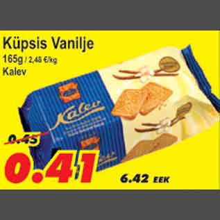 Allahindlus - Küpsis Vanilje