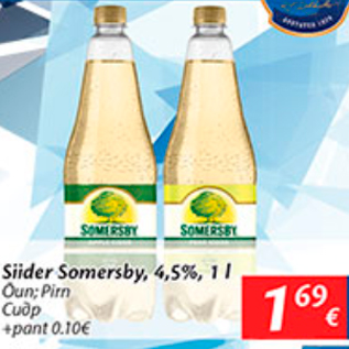 Allahindlus - Siider Somersby