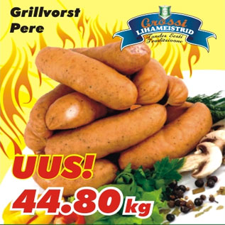 Allahindlus - Grillvorst Pere