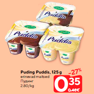 Allahindlus - Puding Puddis, 125 g