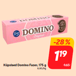 Скидка - Печенье Domino Fazer, 175 г