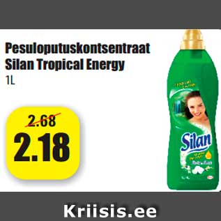 Allahindlus - Pesuloputuskontsentraat Silan Tropical Energy 1