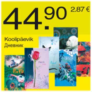 Скидка - Дневник