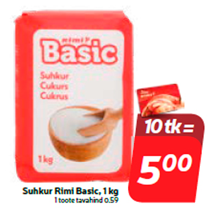 Allahindlus - Suhkur Rimi Basic, 1 kg