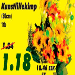 Allahindlus - Kunstlillekimp