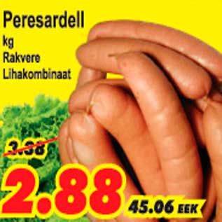 Allahindlus - Peresardell Rakvere Lihakombinaat