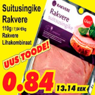 Allahindlus - Suitsusingike Rakvere Rakvere Lihakombinaat