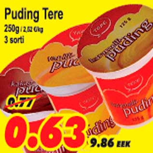 Allahindlus - Puding Tere