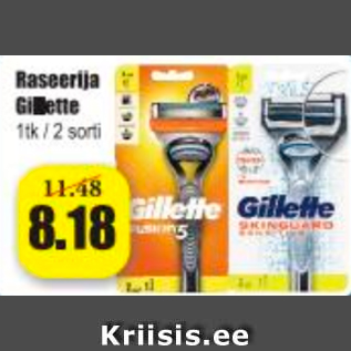 Скидка - Бритва Gillette