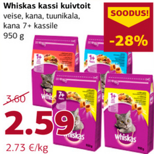 Скидка - Сухой корм для кошки