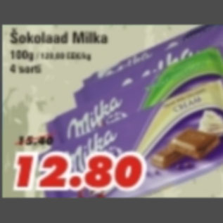 Allahindlus - Šokolaad Milka
