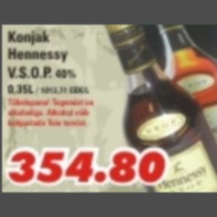 Allahindlus - Konjak Hennessy V.S.O:P