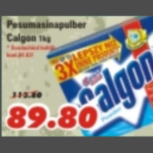 Allahindlus - Pesumasinapulber Calgon