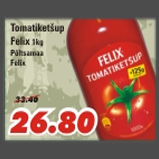 Allahindlus - Tomatiketšup Felix