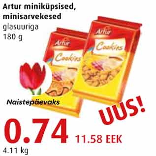 Allahindlus - Artut miniküpsised, minisarvekesed