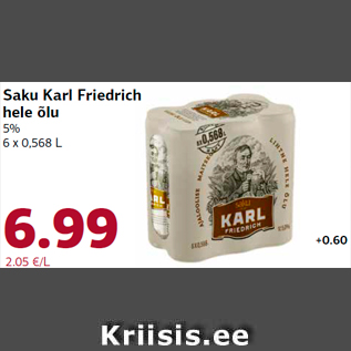 Allahindlus - Saku Karl Friedrich hele õlu