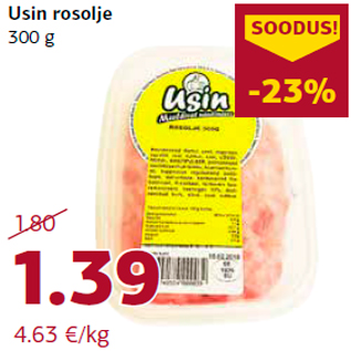 Скидка - Салат росолье 300г