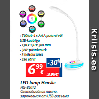 Скидка - Светодиодная лампа, заряжаемая от USB-разъёма