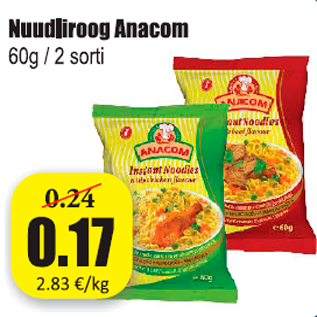 Скидка - Блюдо с лапшой Anacom