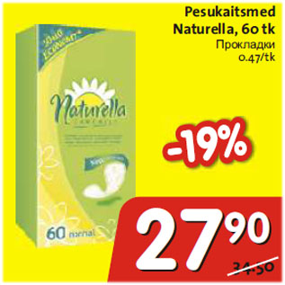 Allahindlus - Pesukaitsmed Naturella