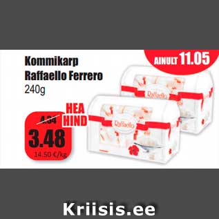 Скидка - Коробка конфет Raffaello Ferrero
