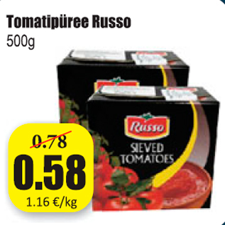 Allahindlus - Tomatipüree Russo 500 g