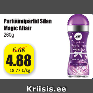Скидка - Жемчужный парфюм Silan Magic Affair 260 г