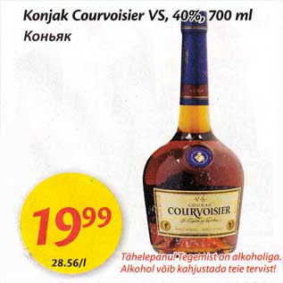 Allahindlus - Konjak Courvoisier VS