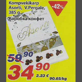Скидка - Коробка конфет