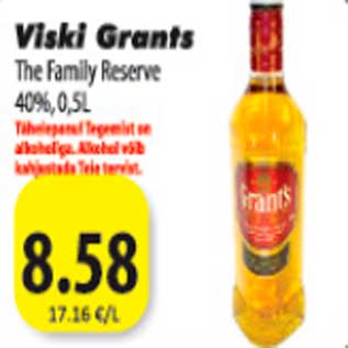 Allahindlus - Viski Grants