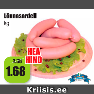 Allahindlus - Lõunasardell kg