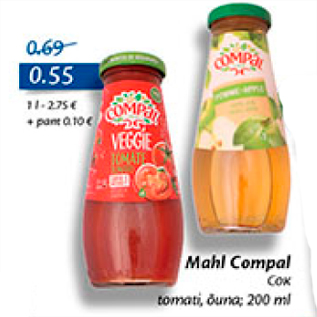 Allahindlus - Mahl Compal