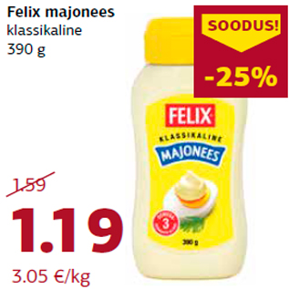Allahindlus - Felix majonees