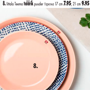 Allahindlus - Iittala Teema taldrik puuder