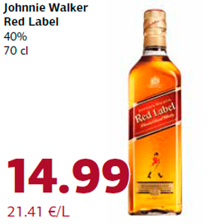 Allahindlus - Johnnie Walker Red Label