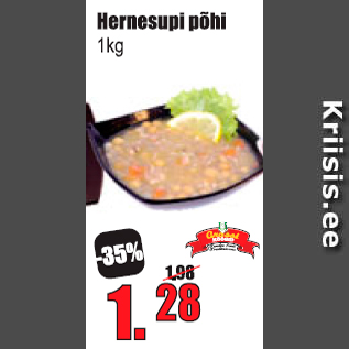 Allahindlus - Hernesupi põhi 1 kg