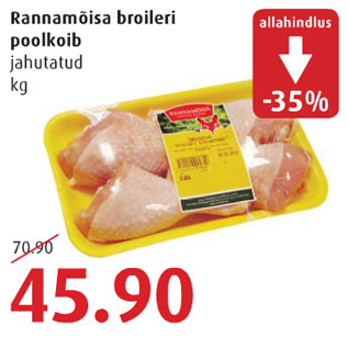 Allahindlus - Rannamõisa broileri poolkoib
