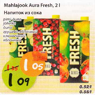 Allahindlus - Mahlajook Aura Fresh, 2 l