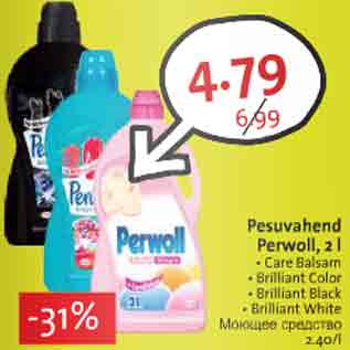Allahindlus - Pesuvahend Perwoll, 2 l