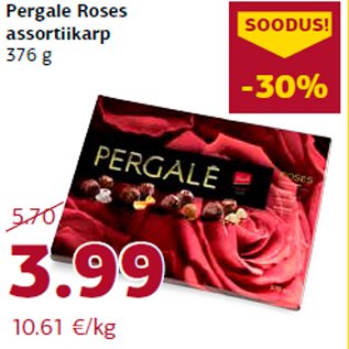 Allahindlus - Pergale Roses assortiikarp 376 g