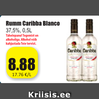 Allahindlus - Rumm Caribba Blanco