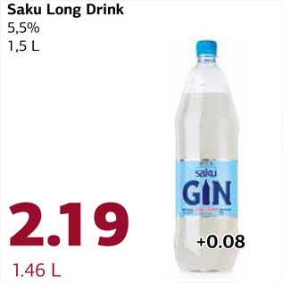 Allahindlus - Saku Long Drink 5,5%