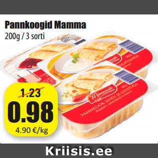 Скидка - Блины Mamma