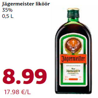 Allahindlus - Jägermeister liköör