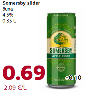 Allahindlus - Somersby siider