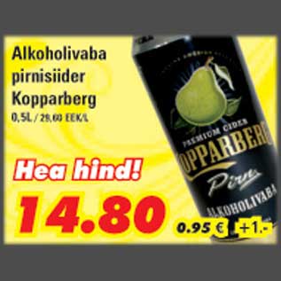 Allahindlus - Alkoholivaba pirnisiider Kopparberg