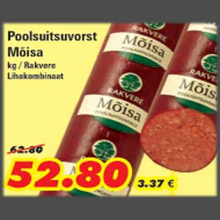 Allahindlus - Poolsuitsuvorst Mõisa