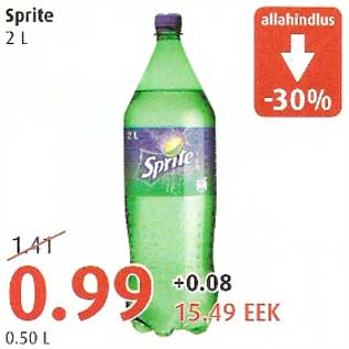 Allahindlus - Sprite